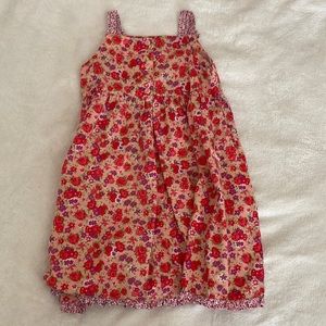 Red summer dress.  Size 6